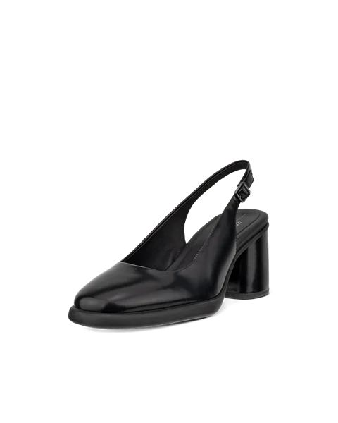 ECCO® Sculpted LX 55 damesko i læder med blokhæl til damer - Sort - M