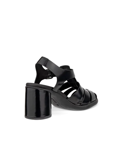 ECCO® Sculpted LX 55 damesko i læder med blokhæl til damer - Sort - B