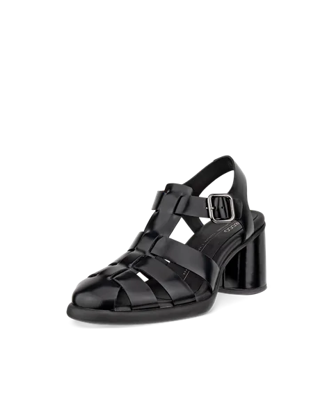 ECCO® Sculpted LX 55 damesko i læder med blokhæl til damer - Sort - M