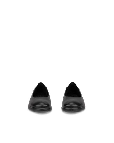 ECCO® Sculpted LX ballerines en cuir pour femme - Noir - Front_Pair