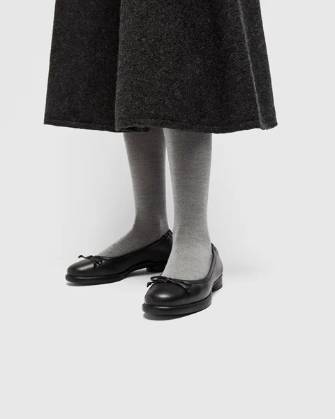 Women's ECCO® Sculpted LX Leather Ballerina - Black - Lifestyle_Image_1