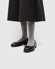 Women's ECCO® Sculpted LX Leather Ballerina - Black - Lifestyle_Image_1