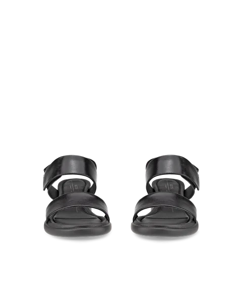 Women's ECCO® Sculpted Sandal LX 35 Leather Heeled Sandal - Black - Front_Pair