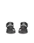 Women's ECCO® Sculpted Sandal LX 35 Leather Heeled Sandal - Black - Front_Pair