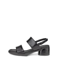 Sandálias salto couro mulher ECCO® Sculpted Sandal LX 35 - Preto - O