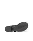 Ženski usnjeni sandali s peto ECCO® Sculpted Sandal LX 35 - črna - S