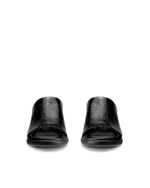 Women's ECCO® Sculpted Sandal LX 35 Leather Mule Sandal - Black - Front_Pair