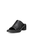 Damskie skórzane klapki ECCO® Sculpted Sandal LX 35 - Czarny - M