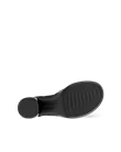 ECCO® Sculpted Sandal LX 55 ženske kožne sandale na petu - Crno - S