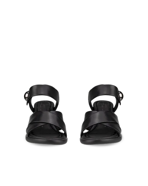 ECCO® Sculpted Sandal LX 55 Damen Ledersandale mit Absatz - Schwarz - Front_Pair