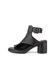 ECCO® Sculpted Sandal LX 55 női magassarkú bőrszandál - FEKETE  - O