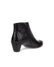 Women's ECCO® Sculptured 45 Leather Ankle Boot - Black - B