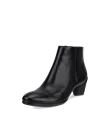 Women's ECCO® Sculptured 45 Leather Ankle Boot - Black - M