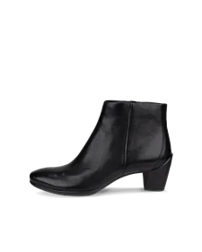 Women's ECCO® Sculptured 45 Leather Ankle Boot - Black - O