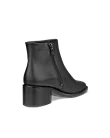 Women's ECCO® Shape 35 Sartorelle Leather Ankle Boot - Black - B