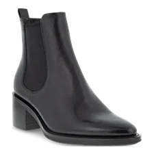 Women's ECCO Shape 35 Sartorelle Leather Chelsea Boot - Black - Main