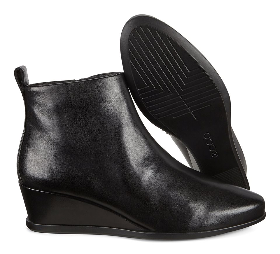ecco women's shape 45 wedge ankle boot