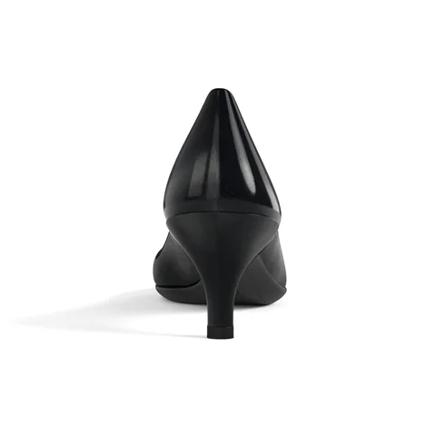 ECCO® Shape Stiletto 45 escarpins talon aiguille en cuir pour femme - Noir - Heel