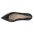 ECCO® Shape Stiletto 45 escarpins talon aiguille en cuir pour femme - Noir - Top