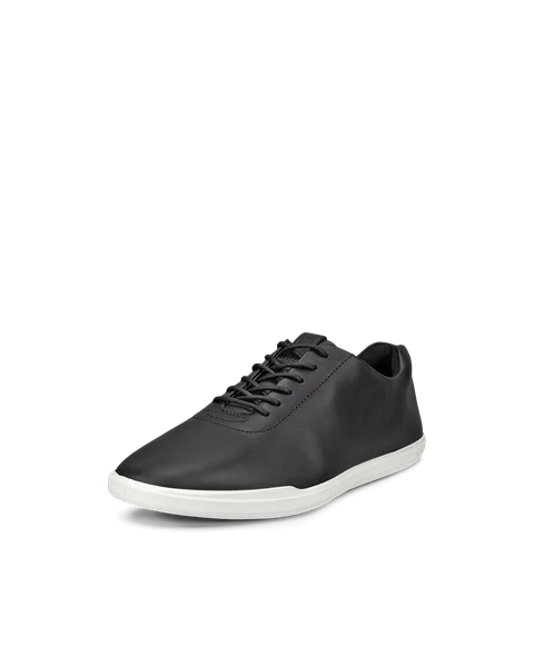 ECCO® Simpil ženske kožne cipele s vezicama - Crno - M