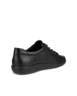 Damskie skórzane sneakersy ECCO® Soft 2.0 - Czarny - B