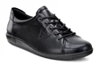 Damskie skórzane sneakersy ECCO® Soft 2.0 - Czarny - Nfh