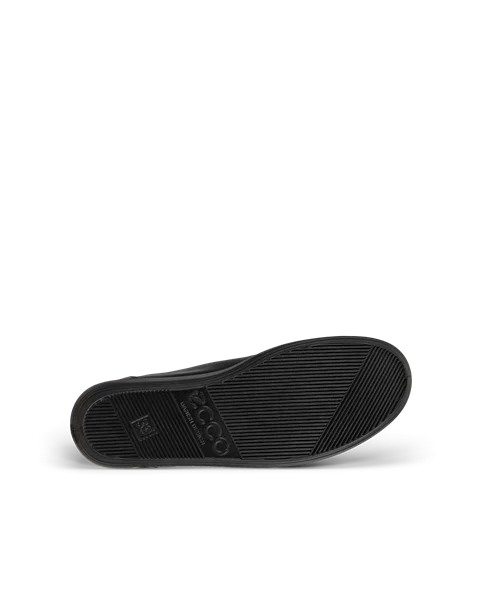 ECCO® Soft 2.0 chaussures de marche en cuir pour femme - Noir - S