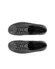 Dámské kožené tenisky ECCO® Soft 2.0 - Černá - Top_Left_Pair