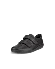 Damskie skórzane sneakersy ECCO® Soft 2.0 - Czarny - M