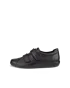 Ženski usnjeni ležerni čevlji ECCO® Soft 2.0 - črna - O