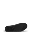 Damskie skórzane wysokie sneakersy ECCO® Soft 2.0 - Czarny - S