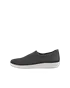 ECCO® Soft 2.0 ženske cipele od tekstila bez vezica - Crno - O