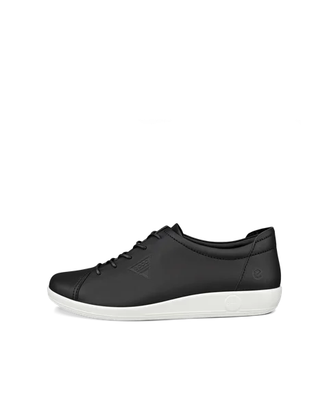 Dámské kožené tenisky ECCO® Soft 2.0 - Černá - O