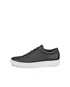 ECCO® Soft 60 dame sneakers skinn - Svart - O
