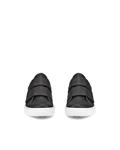 ECCO® Soft 60 Damen Ledersneaker - Schwarz - Front_Pair
