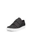 ECCO® Soft 60 Damen Ledersneaker - Schwarz - M