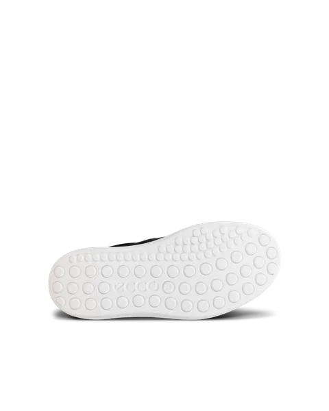 ECCO® Soft 60 Damen Ledersneaker - Schwarz - S