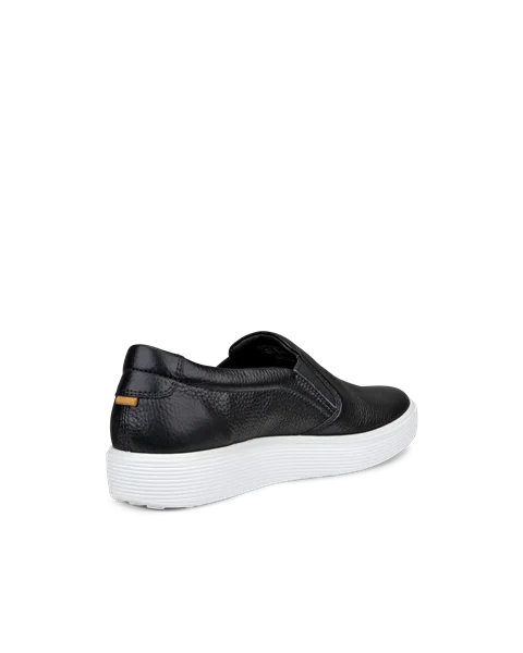 ECCO® Soft 60 dame sneakers skinn - Svart - B