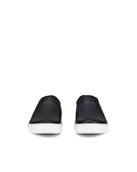 ECCO® Soft 60 dame sneakers skinn - Svart - Front_Pair