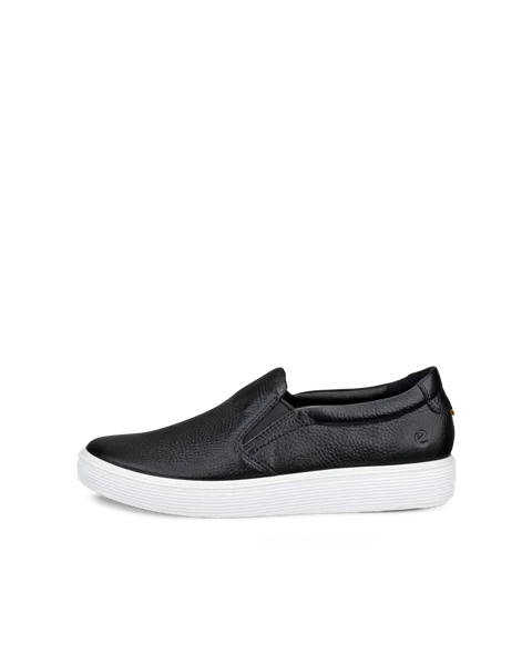 ECCO® Soft 60 dame sneakers skinn - Svart - O