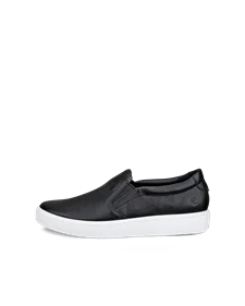ECCO® Soft 60 odiniai sportbačiai moterims - Juodas - O