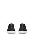 ECCO® Soft 60 Dames leren sneaker - Zwart - Front_Pair