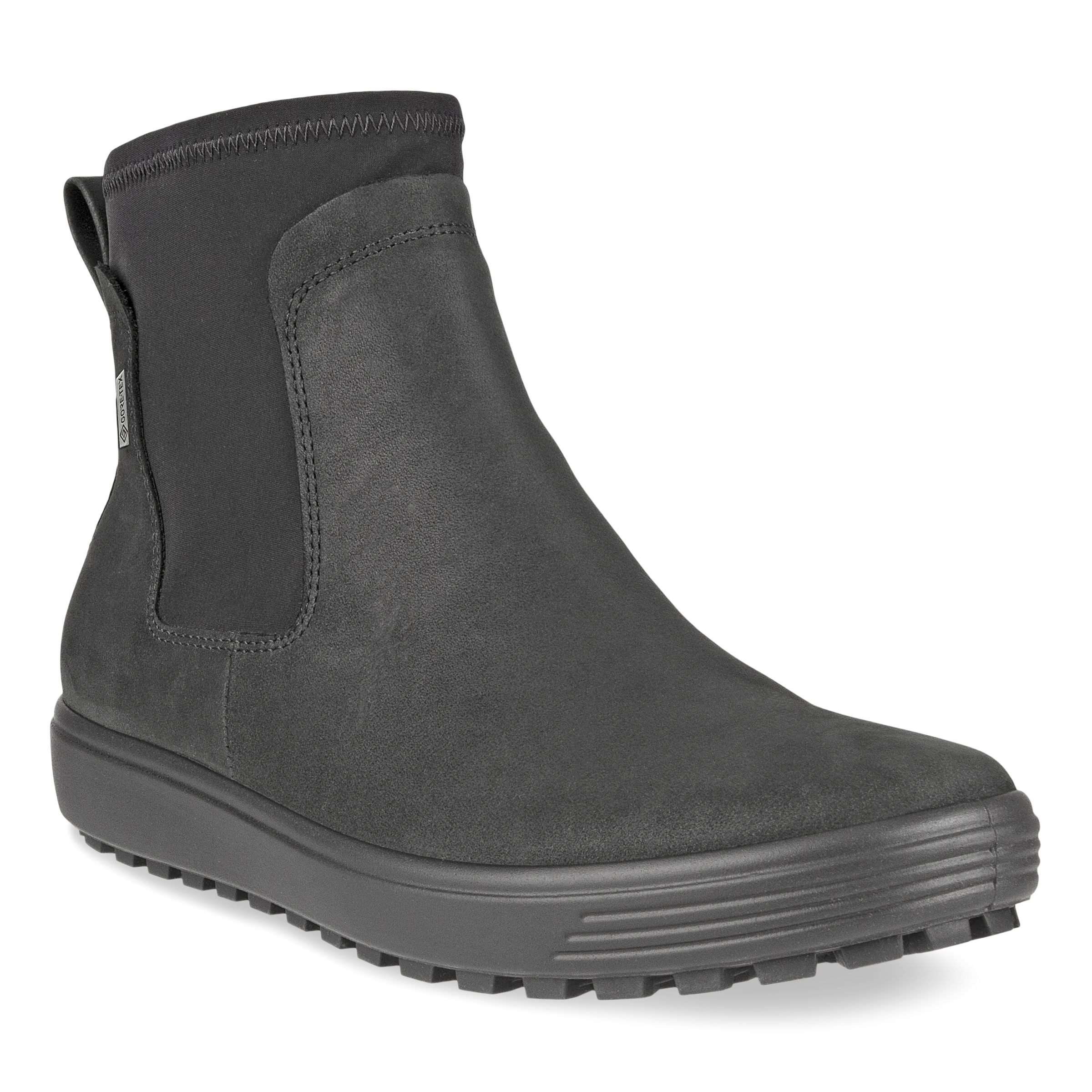 ECCO Soft 7 Tred W – Dames Chelsea boot met Gore-Tex – Zwart – Size: 43 (UK 9-9.5)