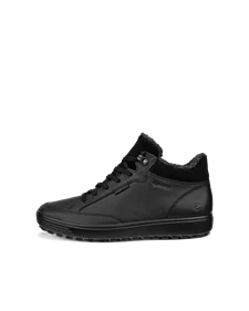 Damskie nubukowe buty za kostkę Gore-Tex ECCO® Soft 7 Tred - Czarny - O