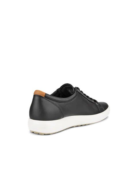 ECCO® Soft 7 Skinnsneaker dam - Svart - B