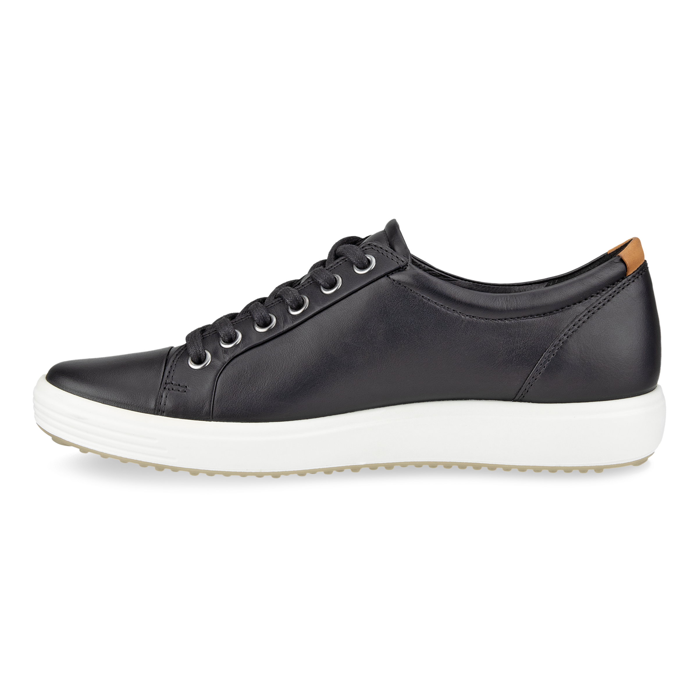 ecco soft leather sneakers
