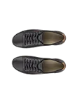 ECCO® Soft 7 sneakers i læder til damer - Sort - Top_Left_Pair