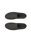 Women's ECCO® Soft 7 Nubuck Zip Bootie - Black - Top_Left_Pair