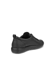 Damskie skórzane sneakersy Gore-Tex ECCO® Soft 7 - Czarny - B