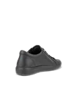 Damskie skórzane sneakersy ECCO® Soft 7 - Czarny - B